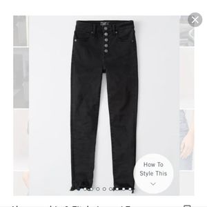 Abercrombie curve love skinny